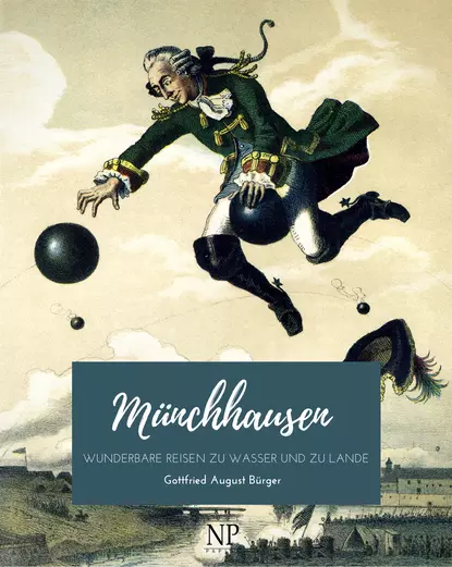 Обложка книги Münchhausen, Готфрид Август Бюргер