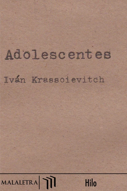 Обложка книги Adolescentes, Iván Krassoievitch