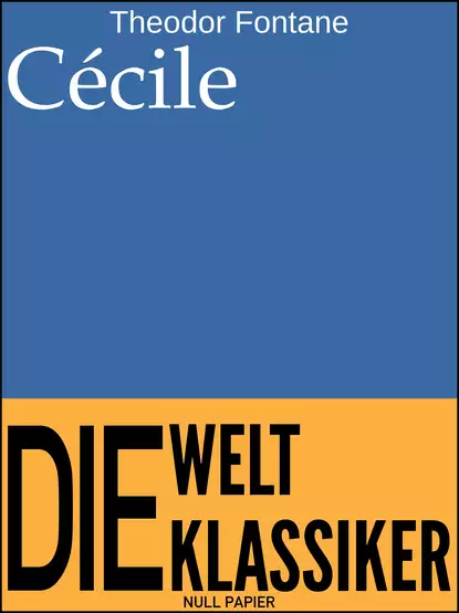 Обложка книги Cécile, Теодор Фонтане