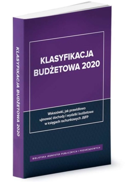 

Klasyfikacja budżetowa 2020
