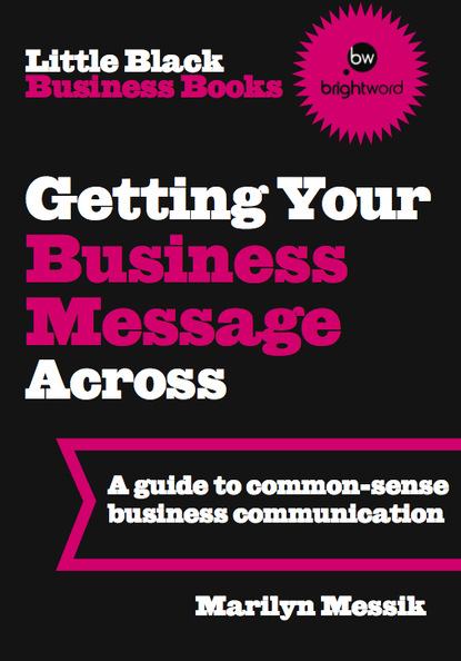 

Little Black Business Books - Getting Your Business Message Across