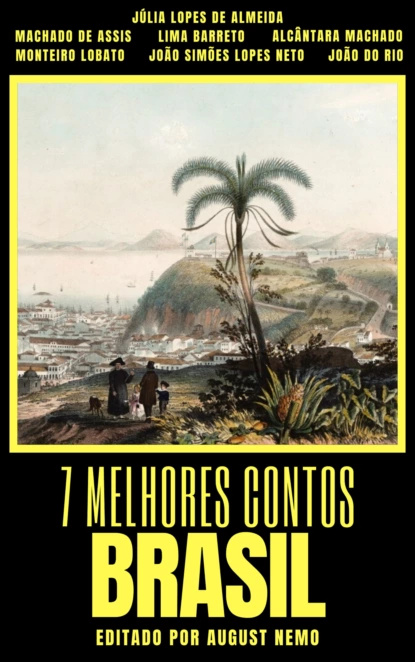 Обложка книги 7 melhores contos - Brasil, Machado de Assis