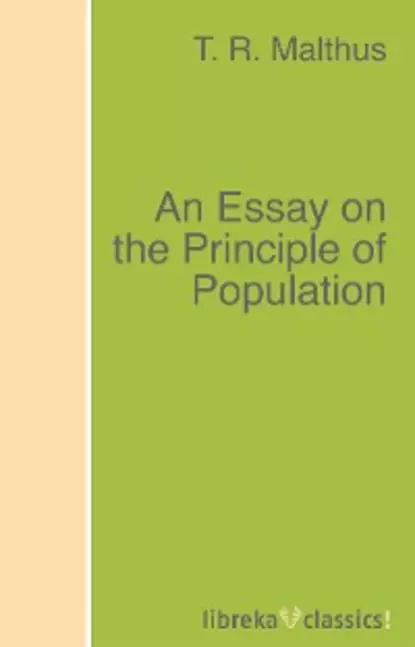 Обложка книги An Essay on the Principle of Population, T. R. Malthus