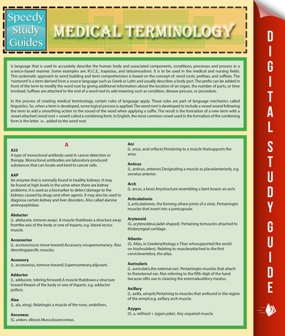 

Medical Terminology (Speedy Study Guides)