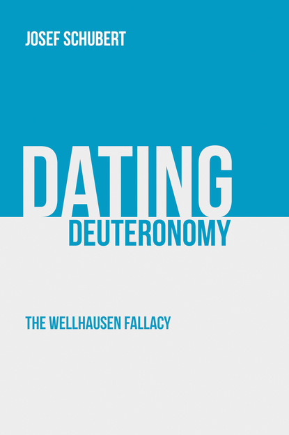 Josef Schubert — Dating Deuteronomy