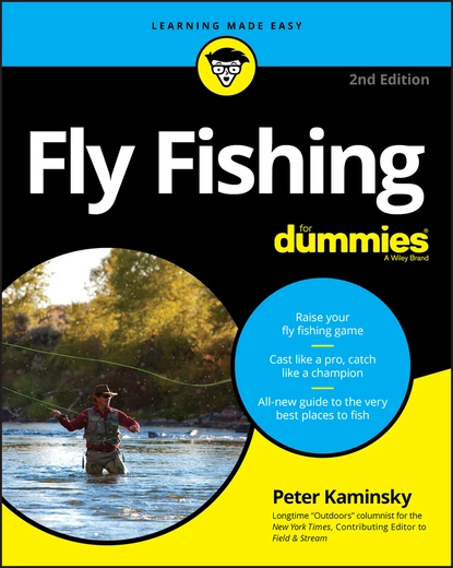 Обложка книги Fly Fishing For Dummies, Peter Kaminsky