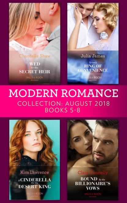 Julia James — Modern Romance August 2018 Books 5-8 Collection