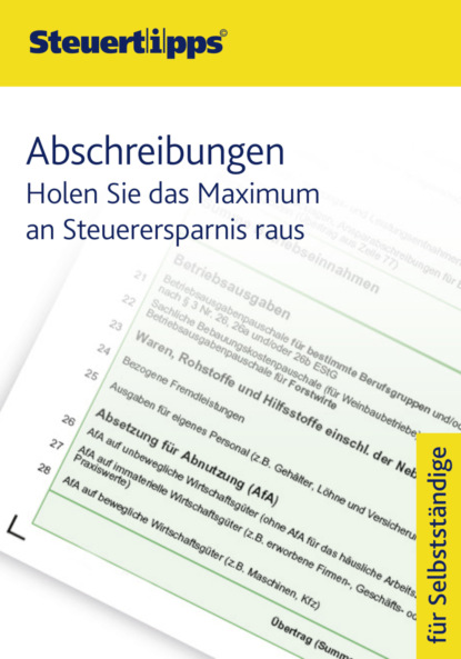 Akademische Arbeitsgemeinschaft - Abschreibungen