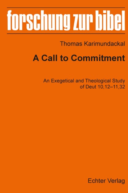 

A Call to Commitment