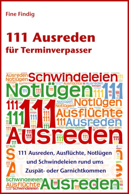 Обложка книги 111 Ausreden für Terminverpasser, Fine Findig