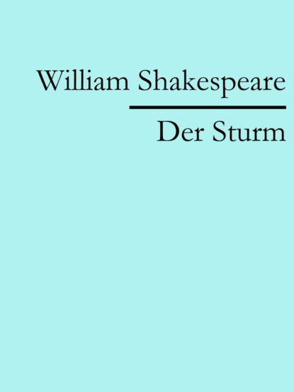 Der Sturm (William Shakespeare). 