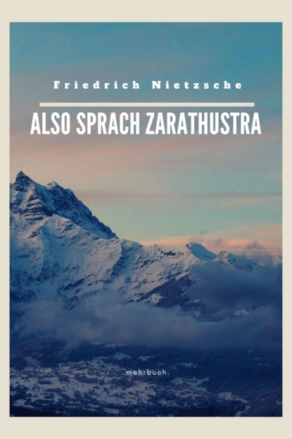 Обложка книги Also sprach Zarathustra, Friedrich Nietzsche