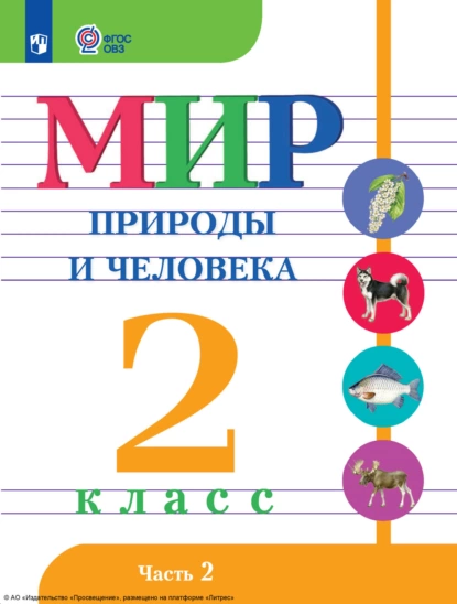 Обложка книги Мир природы и человека. 2 класс. Часть 2, Н. Б. Матвеева