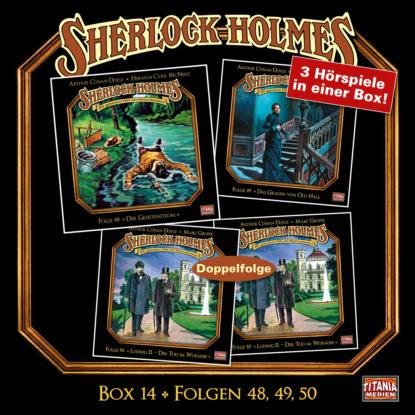 Sherlock Holmes - Die geheimen F?lle des Meisterdetektivs, Box 14: Folgen 48, 49, 50