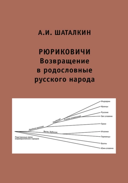 Обложка книги Рюриковичи. Возвращение в родословные русского народа, А. И. Шаталкин