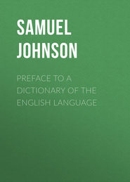 Preface to a Dictionary of the English Language
