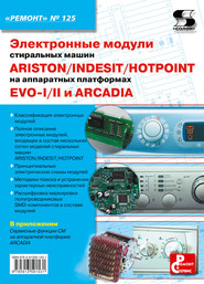 Электронные модули стиральных машин INDESIT\/ARISTON\/HOTPOINT на аппаратных платформах EVO-I\/II, ARCADIA